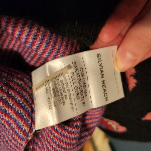 Silvian Heachdenim mouth motif sweater - Picture 6 of 8